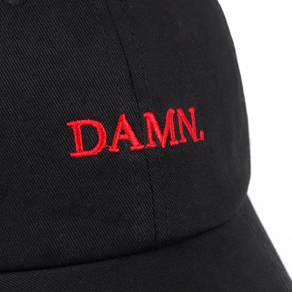 DAMN Hats for Men and Woman Embroidered Dad Hat Hip Hop Stitched Kendrick Lamar Unstructured Rapper Snapback Baseball Cap Gorras