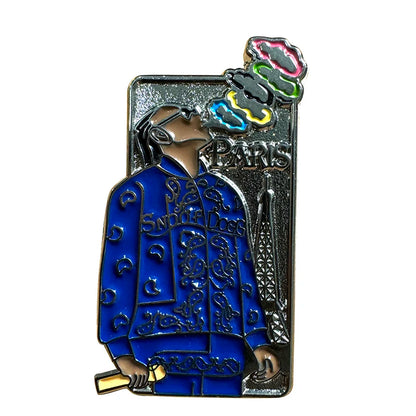 2024 Snoop Dogg Enamel Pins Snoopdogg Pin Hiphop Rock Fashion Jewelry Brooches Special Souvenir Collections